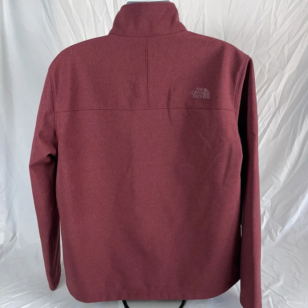 The North Face Cordovan Dark Heather Red Maroon Apex Bionic Jacket Men's XL